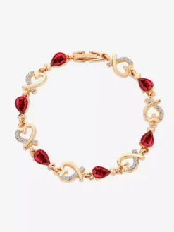 Heart-shaped Crystal Bracelet For Women 2026