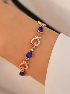 Heart-shaped Crystal Bracelet For Women 2026