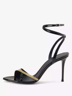 High Heel Party Shoes Open Toe Strappy Stiletto Heel Sandals