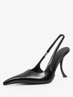 High Heel Pumps Desinged Pointed Toe Heeled Slingback Pumps
