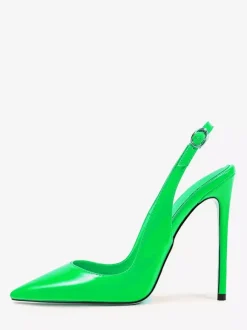 High Heel Pumps Women's Pointed Toe Slingback Dress Shoes