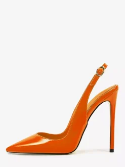 High Heel Pumps Women's Pointed Toe Slingback Dress Shoes