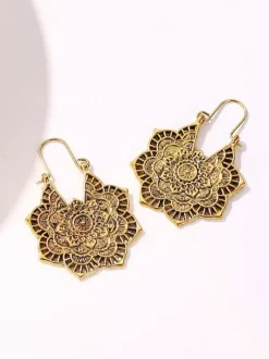 Hollow Flower Bohemian Earrings For Women 2026