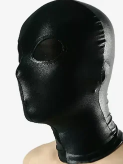 Hood with Black Transparent Eyes