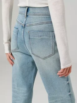 Jeans Bottoms Modern For Women Casual Raised Waist Denim Street Wear Jeans