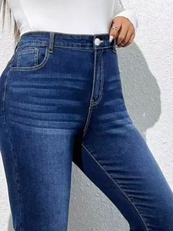 Jeans Women's Bottoms Modern Casual Denim Daily Casual Jeans