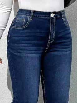 Jeans Women's Bottoms Modern Casual Denim Daily Casual Jeans