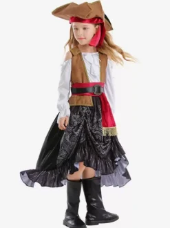 Kids Carnival Halloween Pirate Costumes Outfit
