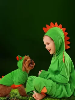 Kids Halloween Costumes Green Halloween Jumpsuit Kid's Polyester Fiber Polyester Jumpsuit