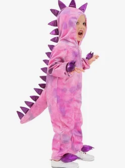 Kids Halloween Costumes Rose Dinosaur Polyester Jumpsuit Holiday Costume