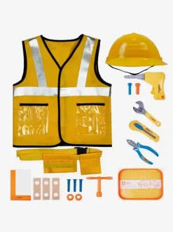Kids Halloween Costumes Yellow Halloween Set Kid's Polyester Waistcoat Accessory
