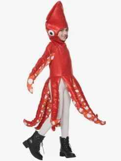 Kid's play costume sea creature cute squid one-piece school party funny costume