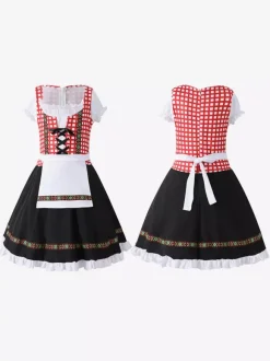 Kids Halloween Costumes Pink Halloween Set Kid's Polyester Dress