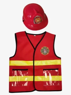 Kids Halloween Costumes Red Halloween Set Kid's Polyester Accessory Waistcoat