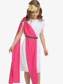 Kids Halloween Costumes Rose Halloween Polyester Set Kid's Sash Dress