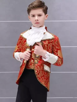 Kids Halloween Retro Palace Retro Set Kid's Waistcoat Pants