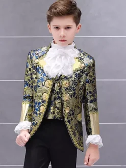 Kids Halloween Retro Palace Retro Set Kid's Waistcoat Pants