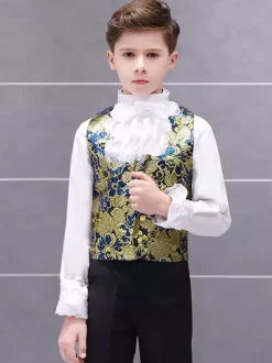 Kids Halloween Retro Palace Retro Set Kid's Waistcoat Pants