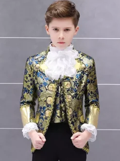 Kids Halloween Retro Palace Retro Set Kid's Waistcoat Pants