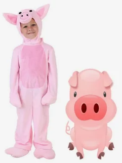 Kigurumi Onesie Pajamas Pinky Pig Kids Winter Sleepwear Mascot Animal Halloween Costume onesie pajamas