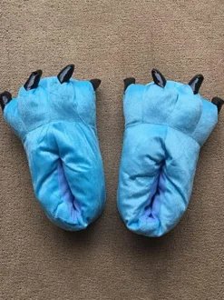 Kigurumi Pajama Footwear 2026 Flannel Sock Slippers Carnival Costume