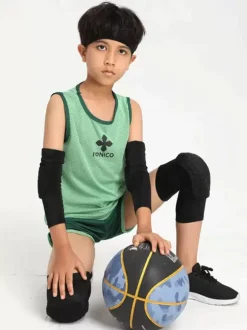 Knee Pads Children's Sports Accessories Black 2 Pieces For Running Sports