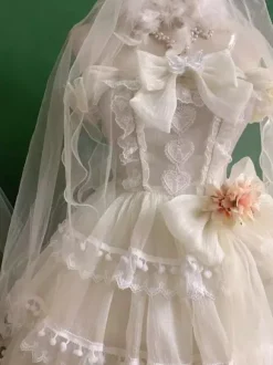 Kuro Lolita Polyester Sleeveless Jumper Lolita Dress