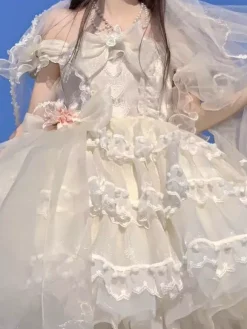 Kuro Lolita Polyester Sleeveless Jumper Lolita Dress
