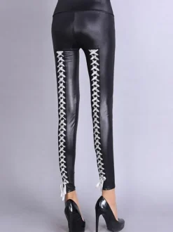 Lace-up Leggings
