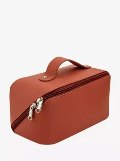 Large Capacity Square Cosmetic Bag Portable Toiletries Storage Bag For Women 2026