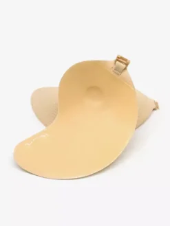 Lingerie Pasties Prom Strapless Buttons Nude Front-Close Invisible Lift Nipple Covers