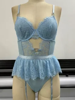 Lingerie Teddies Cut Out Backless Black Sexy Teddies For Women