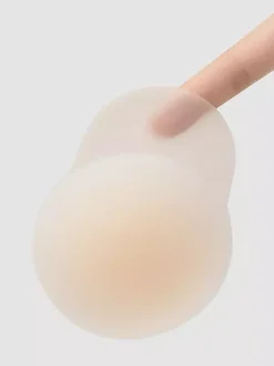 Lingerie Pasties Ball PVC Triangle Nude Full Coverage Invisible Adhesive Breast Nipple Covers
