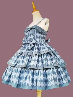 Lolita Dresses Tea party style Lolita skirt Bows Sleeveless Polyester Sweet Deep Apricot