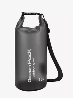 10L Semi Clear PVC Roll Top Waterproof Dry Bag Ocean Pack