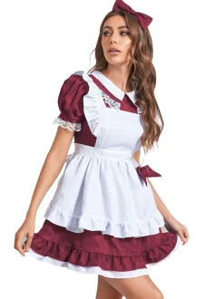 Maid Costume Women's Dress Servant Girl Costumes