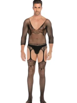 Man Sexy Bodystockings Sheer Lingerie