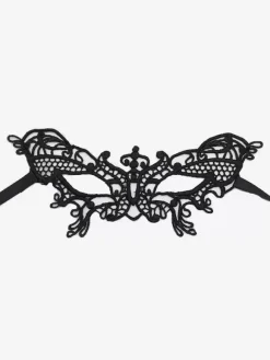 Masquerade Party Mask Costume Women Dating Deep Gray Lace Mask
