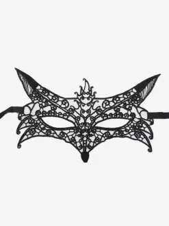 Masquerade Party Mask Costume Women Dating Deep Gray Lace Mask