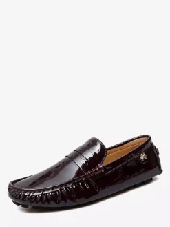 Men's Casual Shoes Round Toe Slip On Driving Shoes