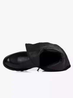 Men's Chelsea Boots Cowhide Chic Black Slip On Ankle Boots