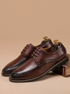 Mens Dress Shoes Derby Prom Party Wedding Shoes