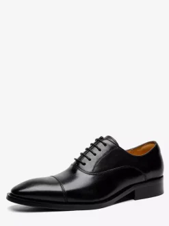 Mens Dress Shoes Leather Pointed Toe Formal Derbies Shoes Suitable For Office And Prom