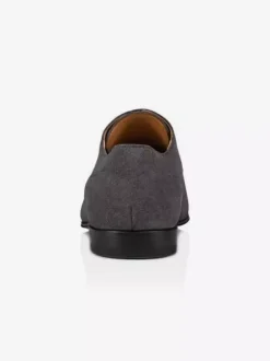 Mens Dress Shoes Suede Leather Round Toe low heels Casual Derbies