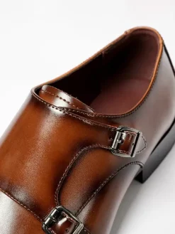 Men's Loafer Shoes Monk Prom Homecoming Wedding Shoes