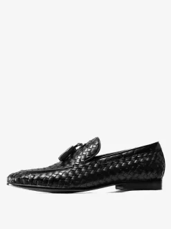 Mens Loafer Shoes Tassel Prom Homecoming Wedding Shoes