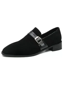 Mens Monk Strap Loafer Black Monk Strap Slip-On Formal Prom Party Wedding Shoes
