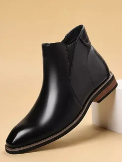 Mens Retro Chelsea Boots British Style Fashion Ankle Boots