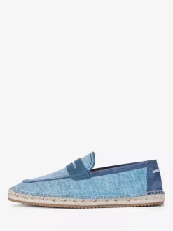 Mens Slip On Loafer Braided Rope Sole Espadrilles