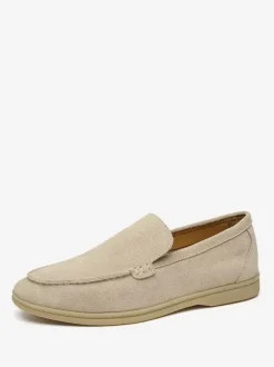 Men's Slip On Loafer Micro Suede Upper Shoes